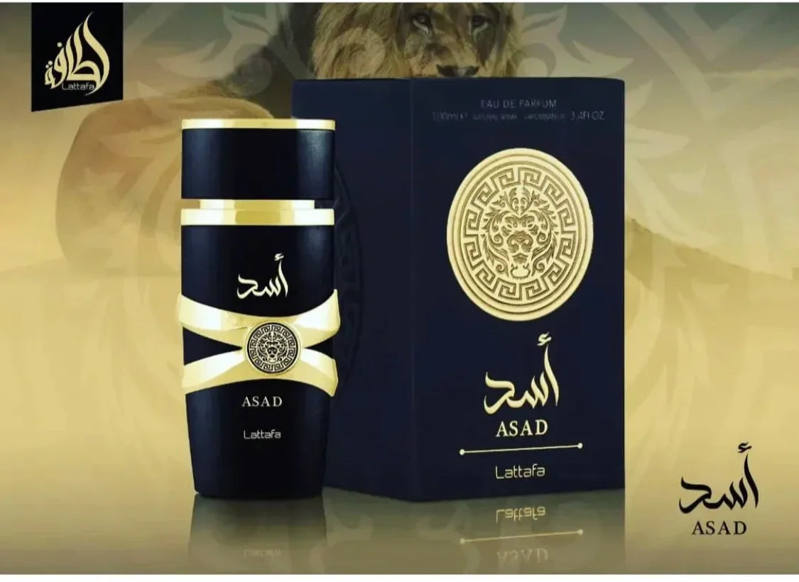 Asad by Lattafa – Eau de Parfum para Hombre 100 ml (3.4 oz)
