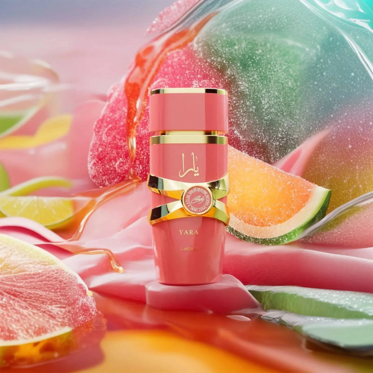 Yara Candy by Lattafa – Eau de Parfum para Mujer 100 ml (3.4 oz)